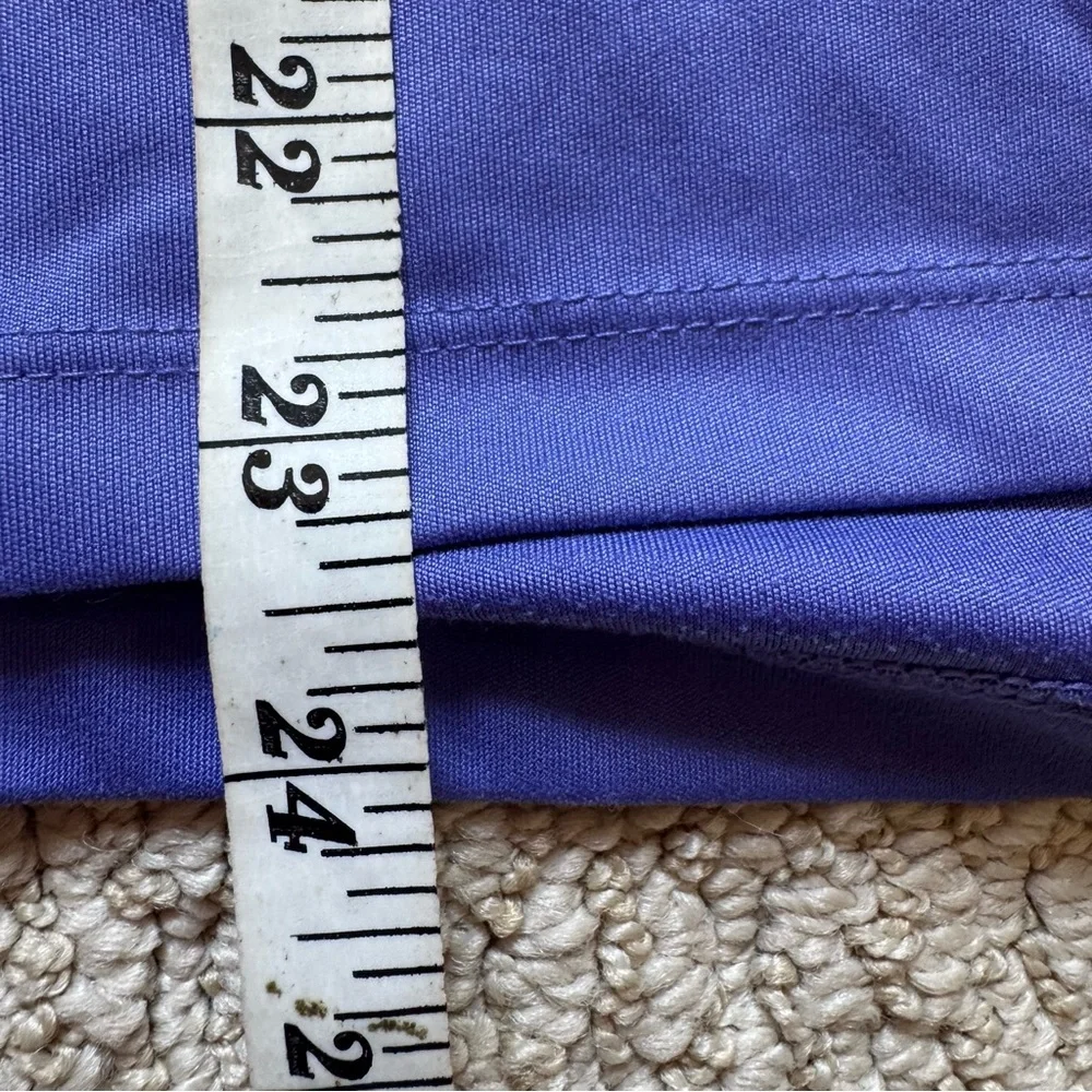 Nike Dri Fit Periwinkle Blue Purple Crew Neck Long Sleeve Tee Shirt Large